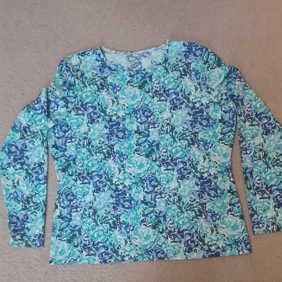 Lands' End Tops - Lands' End Long Sleeve Crew Neck Top